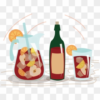 Red Wine Juice Drink Clip Art - Juice, HD Png Download