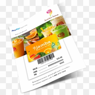 Jamba Juice - Flyer, HD Png Download
