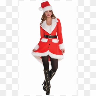 Santa Claus Womens Costume, HD Png Download