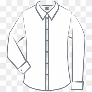 Clip Suspenders Button Up - Formal Wear, HD Png Download