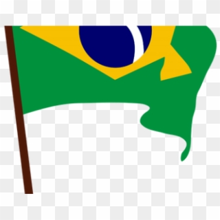 Brazil Clipart Nigerian - Brazil Flag Clip Art, HD Png Download