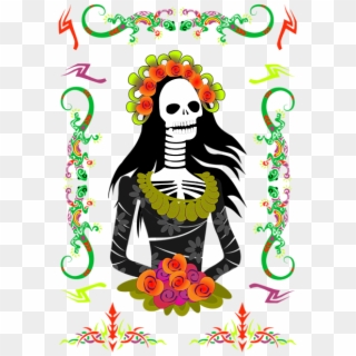 Click And Drag To Re-position The Image, If Desired - Day Of The Dead, HD Png Download