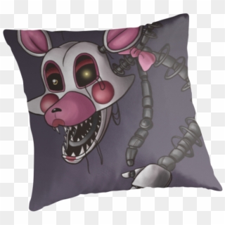 Fnaf The Mangle Throw Pillows By Msaibee Redbubble - Five Nights At Freddy's: Sister Location, HD Png Download