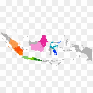 Peta Nusantara Png , Png Download - Indonesia Map Black, Transparent Png