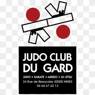 Judo Club Du Gard Logo Png Transparent - Judo, Png Download