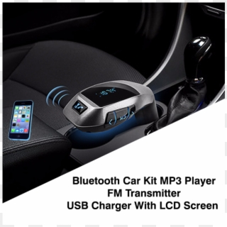 X5 Bluetooth Car Kit Mp3 Player Fm Transmitter Usb - Fm Transmitter, HD Png Download
