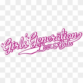 Snsd Png [render] Love N Girls Logo By Pikudesign On - Girls Generation, Transparent Png