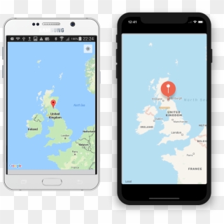 Map Widget On Android And Ios - Iphone, HD Png Download