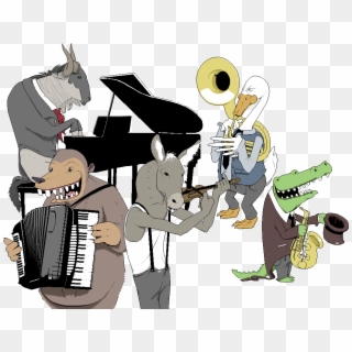 Troupe - Cartoon, HD Png Download
