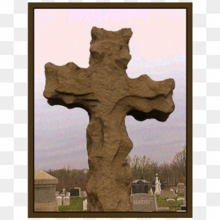 Louden Park Cemetery Rugged Cross - Cross, HD Png Download