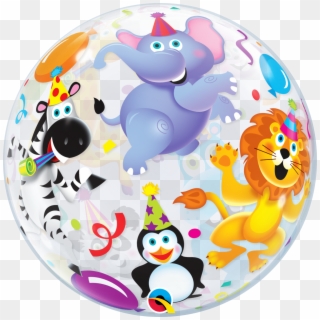 Zoo Balloons Bubble, HD Png Download