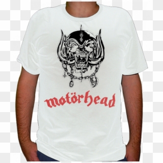 Motorhead Cd Lgo Flat War Pig Official White Shirt - Cartoon, HD Png Download