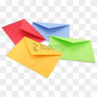 Free Png Coloured Envelopes Png Image With Transparent - Colourful Envelope, Png Download