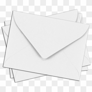 Card White Envelopes - Envelope, HD Png Download