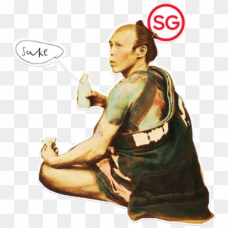 Hey, Listen Up Free-flow Sake That's Right - Sitting, HD Png Download