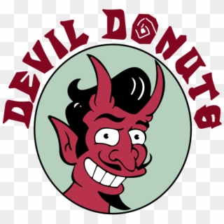 752 X 1063 4 - Devil Donuts Simpsons, HD Png Download