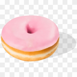 Pink Donut - Pączki, HD Png Download