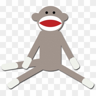 Free Sock Monkey Clipart - Clip Art Sock Monkey, HD Png Download