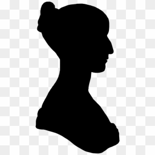 Victorian Silhouette Clipart - Silhouette, HD Png Download