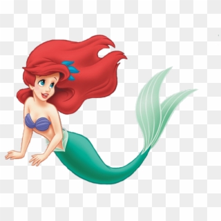 Little Mermaid Swimming - Little Mermaid Png, Transparent Png