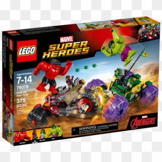 Navigation - Lego Marvel Hulk Vs Red Hulk, HD Png Download