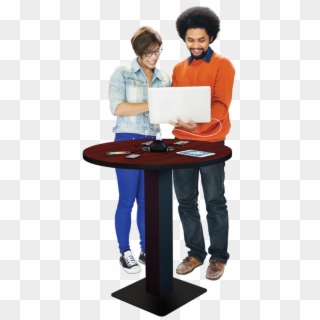 People At Table Png - Sitting At Table Png, Transparent Png