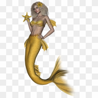 Mermaid Poser, HD Png Download