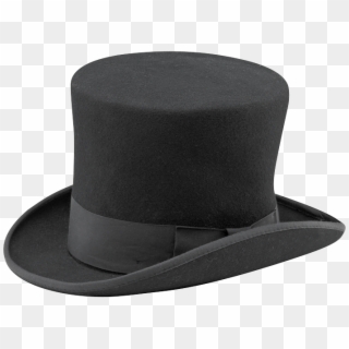 Mad Hatter Top Hat - Black Top Hat Png Clipart, Transparent Png