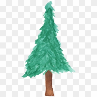 600 X 1052 3 - Water Color Christmas Tree Png, Transparent Png