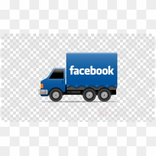 Facebook Truck Clipart Truck Like Button Facebook - Transparent Background Ribbon Transparent, HD Png Download