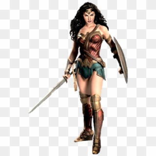 Wonder Woman Png Hd - Gal Gadot Wonder Woman Animated, Transparent Png
