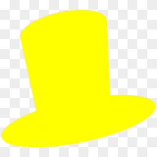 Yellow Top Hat Clipart, HD Png Download