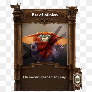 Ear Of Minion Poor Quality - Illustration, HD Png Download