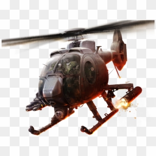 Take Control Of Powerful Gunships - Transparent Background Helicopter Png, Png Download