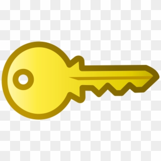 Golden Key Icon - Icon Key Png, Transparent Png