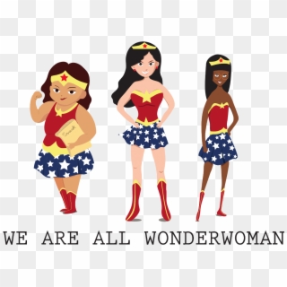 8-3 We're All Wonderwoman, HD Png Download