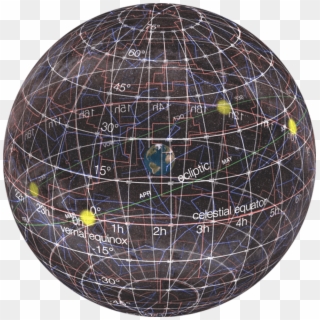 Full With Borders - Celestial Sphere Png, Transparent Png