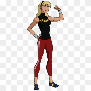 65kib, 400x800, Img 0791 - Wonder Girl Cassie Young Justice, HD Png Download
