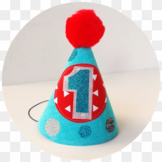 Baby Boy's First Birthday Party Hat - Party Hat, HD Png Download