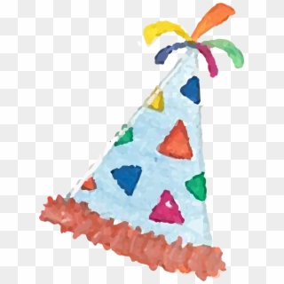 Birthday Hat Clipart Small Party - Birthday Hat Illustration Png, Transparent Png