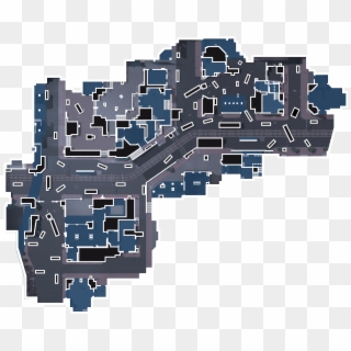 Minimap Downtown Cropped - Ironsight Map Layout, HD Png Download