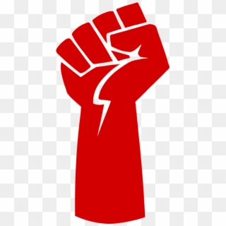 Raised Fist Computer Icons Fist Bump Art - Power Fist Transparent, HD Png Download