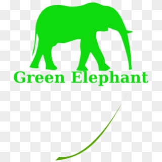Green Elephant Svg Clip Arts, HD Png Download