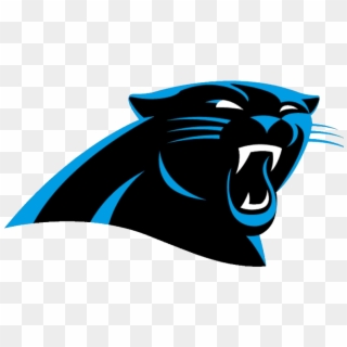 Black Panther Clipart Face - Carolina Panthers Logo Png, Transparent Png
