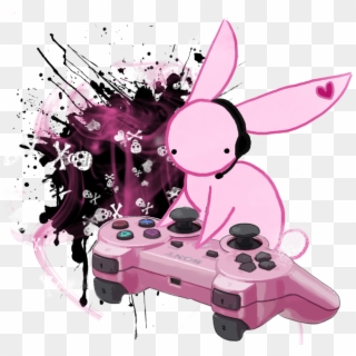 Gamer Bunny, HD Png Download