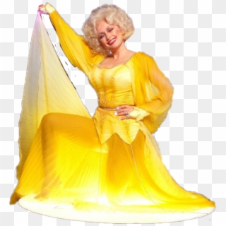 Heresdolly Dolly Dollyparton Yellow Yellowdress Sticker - Blond, HD Png Download