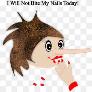 A Little Salon Humor Don't Bite Those Nails - Funny Quotes Nail Biting, HD Png Download