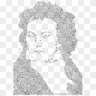 Ludwig Von Beethoven Beethoven Music Musician - Line Art, HD Png Download