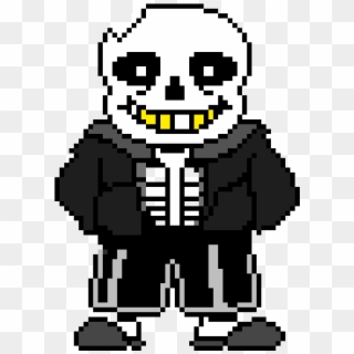 DTLG (hardmode) Sans - battle sprite (official) by sotwound on