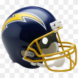 San Diego Chargers Vsr4 Replica Throwback Helmet - Kansas City Throwback Helmet, HD Png Download